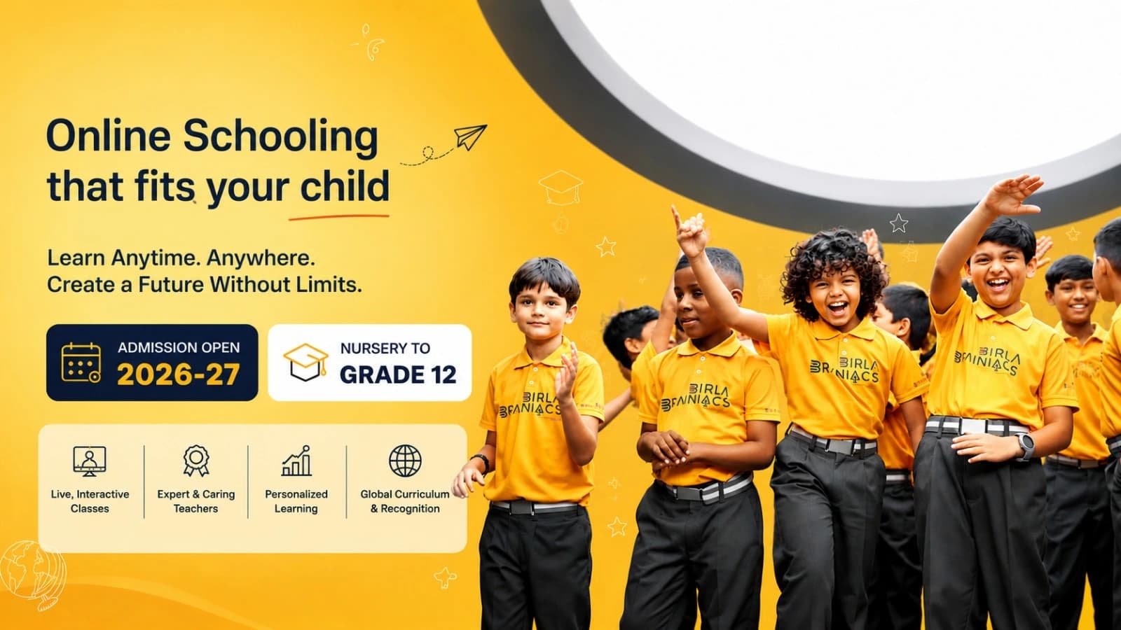 Happy Students at Birla Brainiacs